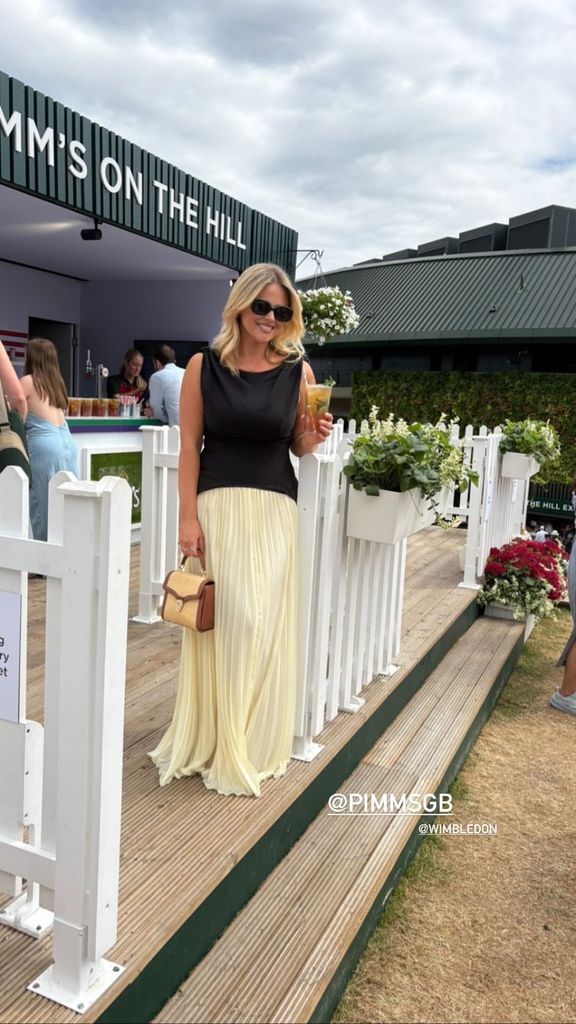 Emily Atack at Wimbleon