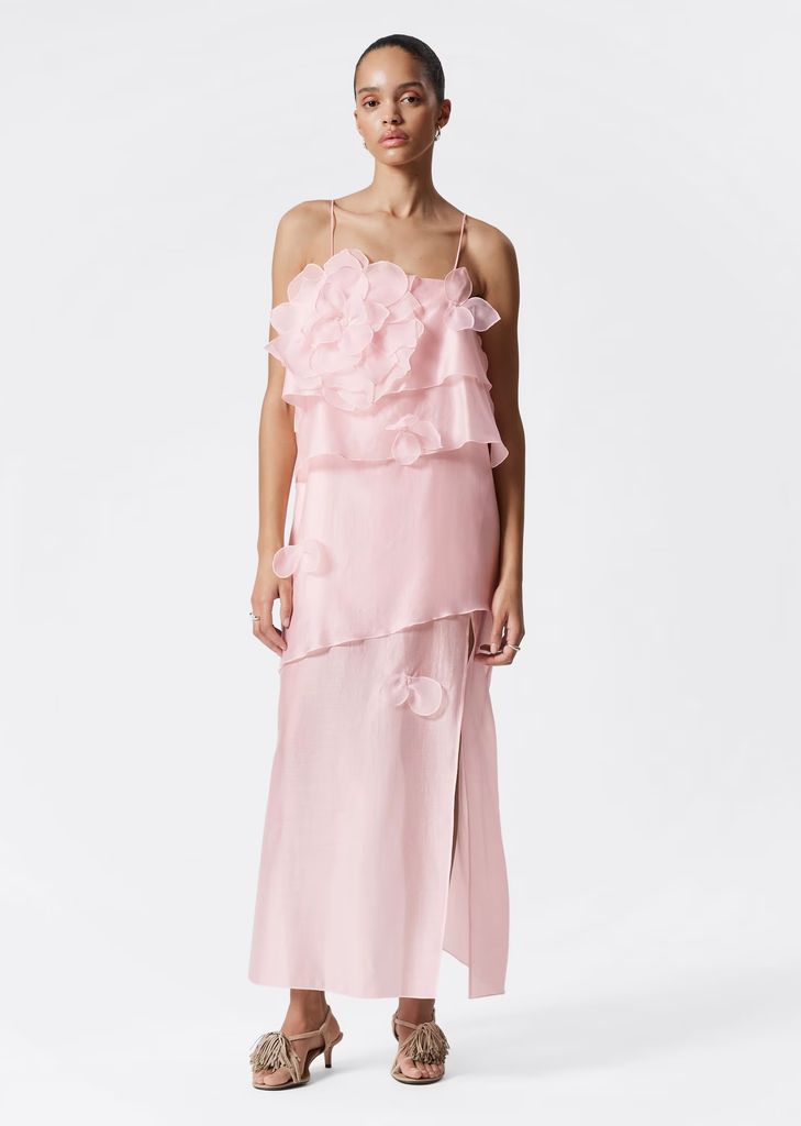 & Other Stories pink dress