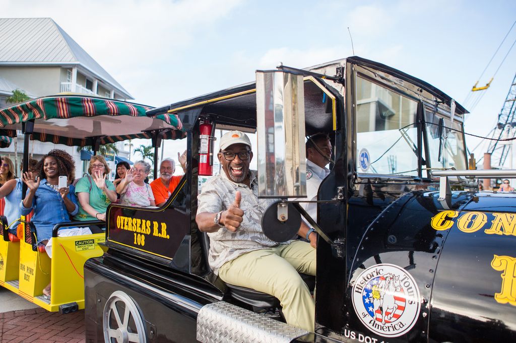 TODAY -- Pictured: Al Roker's Lend A Hand in Key West, Florida  on Thursday, November 16, 2017