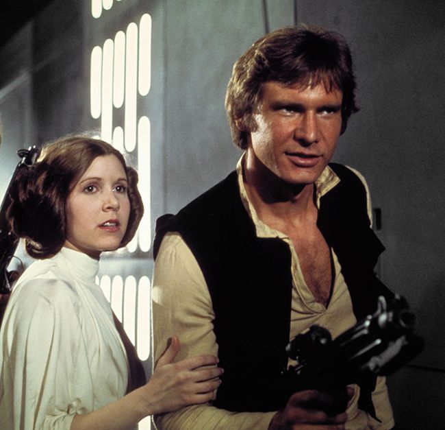 Carrie Fisher reveals she had an affair with Harrison Ford while filming first Star Wars movie