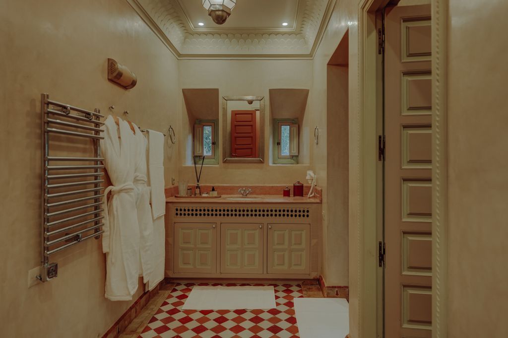 The bathroom at Casa Memoria