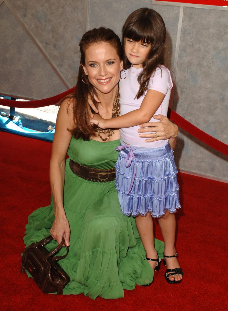 Kelly Preston and Daughter Ella Bleu during "Sky High" Los Angeles Premiere - Arrivals at El Capitan in Hollywood, California, United States