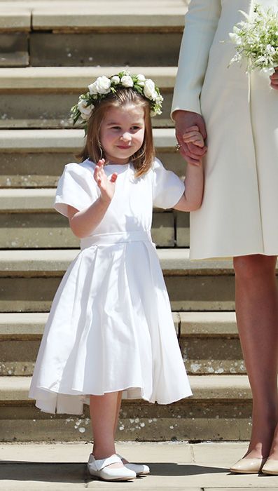 princess charlotte at royal wedding