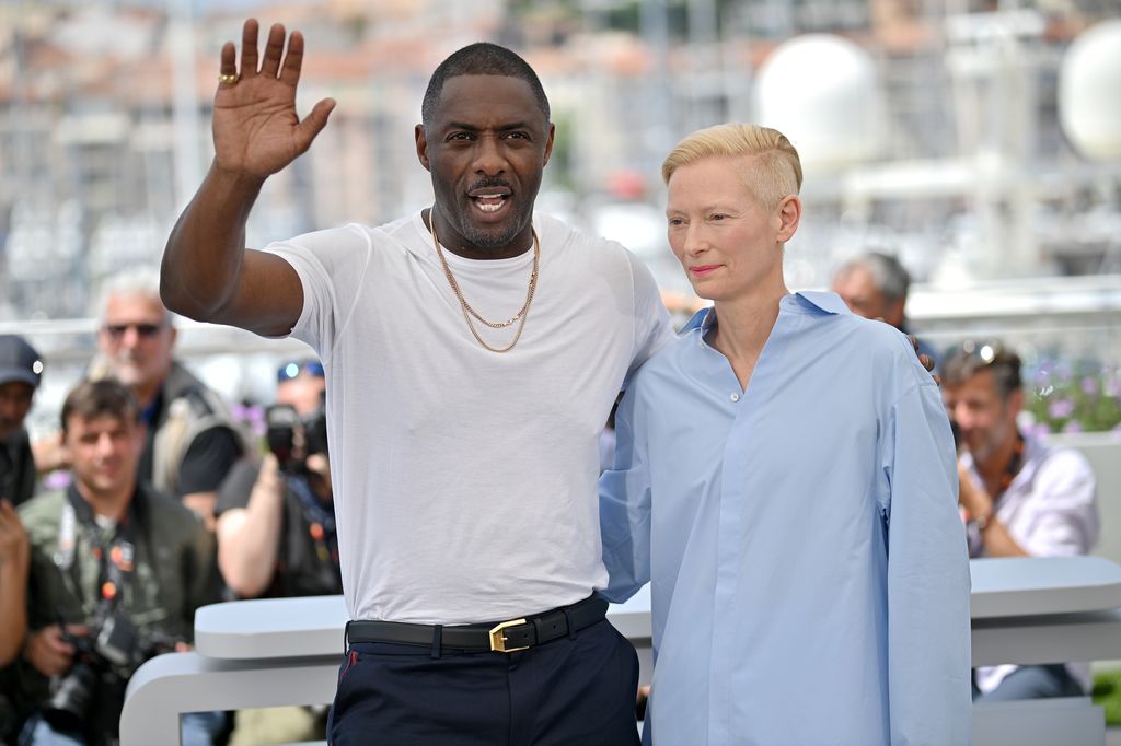 Idris Elba and Tilda Swinton at Cannes 