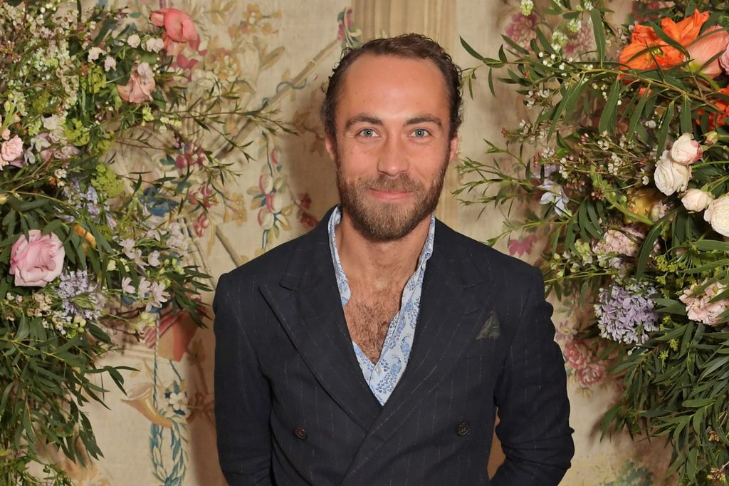 James Middleton smiling in a close up photo