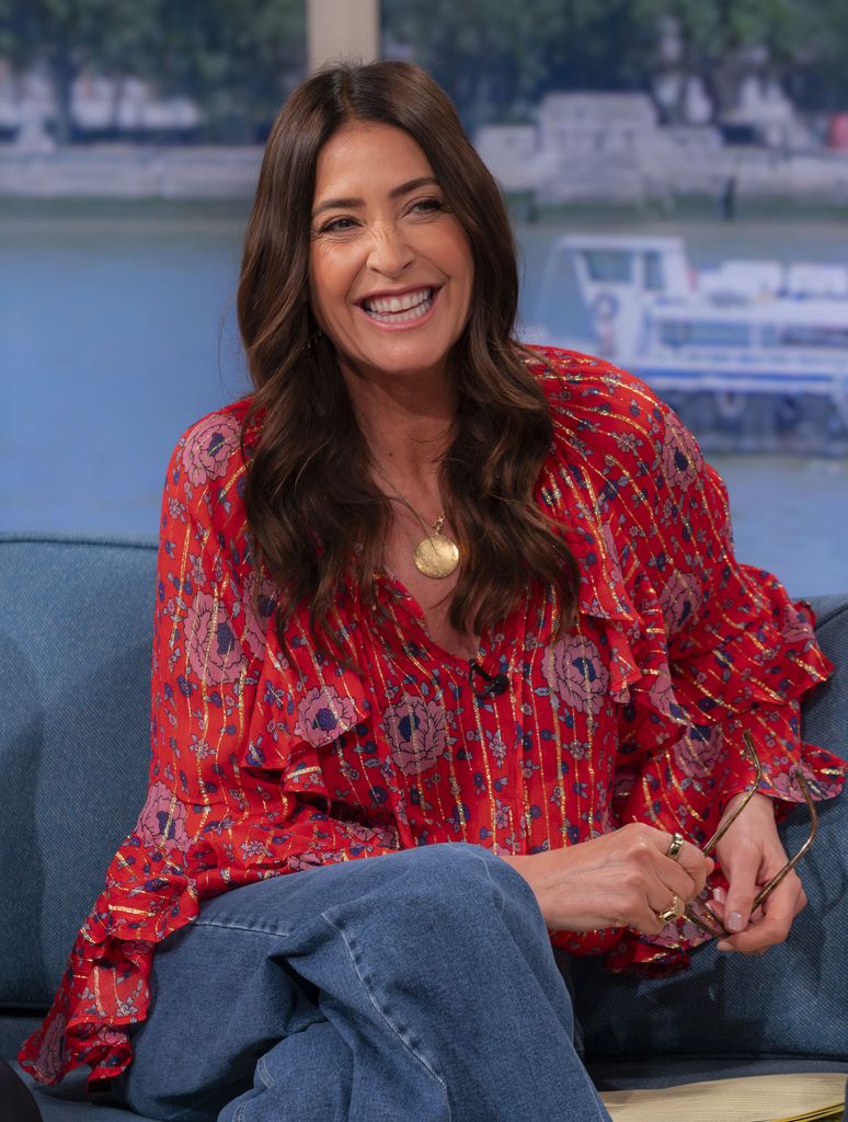 Lisa Snowdon makes her debut on This Morning wearing a boho ensemble
