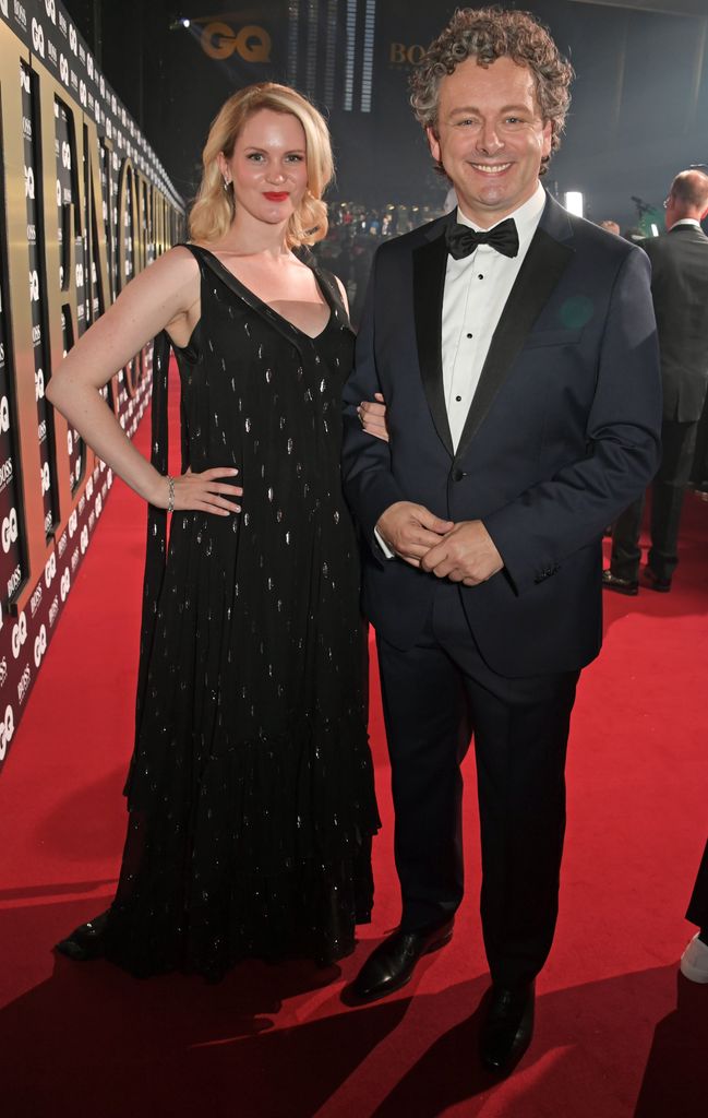 Anna Lundberg and Michael Sheen attend the the GQ Men Of The Year Awards 2019