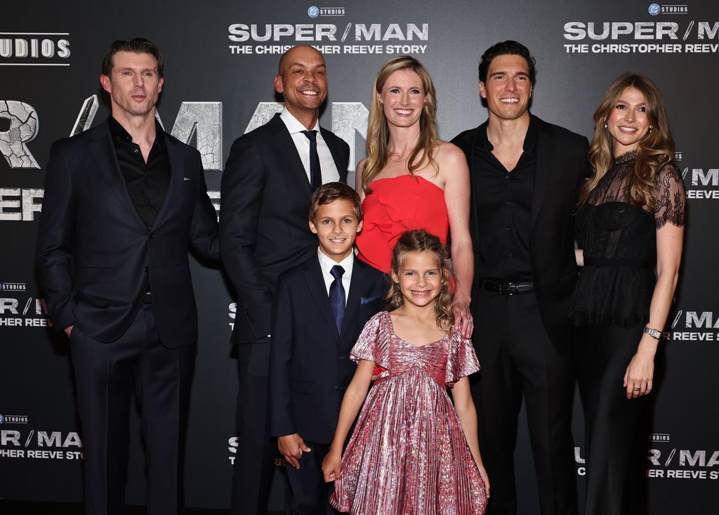 Amanda joined Will and his siblings Matthew and Alexandra at the premiere of "Super/Man: The Christopher Reeve Story" 