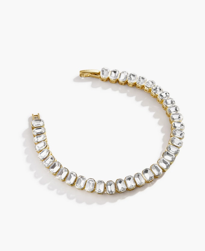 BaubleBar Julie Crystal Tennis Bracelet