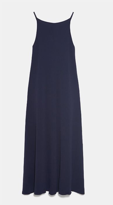navy blue zara dress