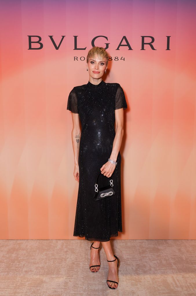 Wallis Day attends the Bvlgari High Jewellery Gala at The National Gallery on October 24, 2024 in London, England. (Photo by Dave Benett/Getty Images for Bvlgari UK)