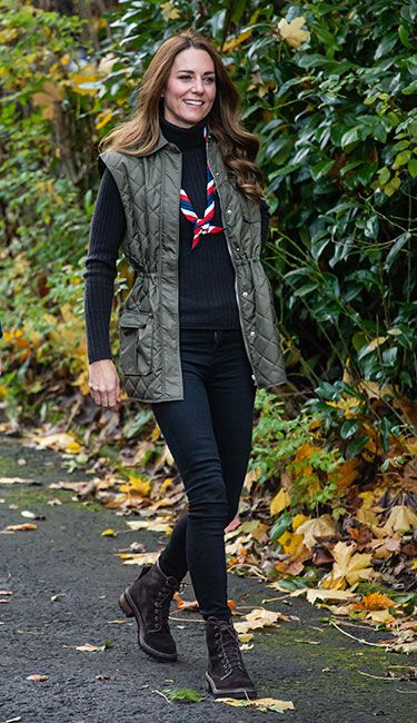 Kate Middleton glasgow hiking boots
