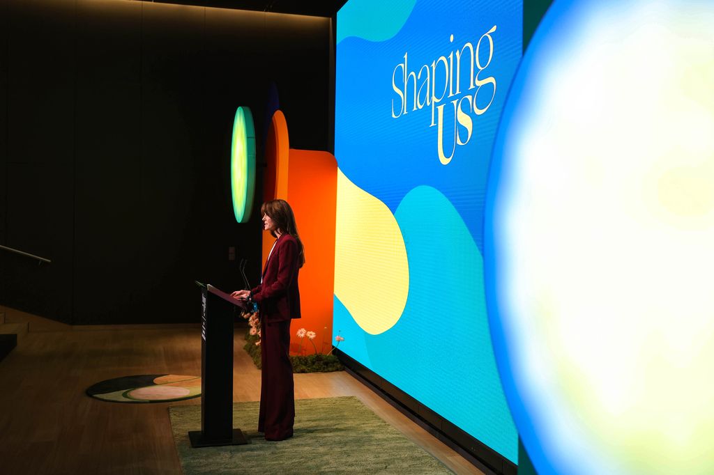 Kate Middleton rehearsing speech for Shaping Us National Symposium Reception