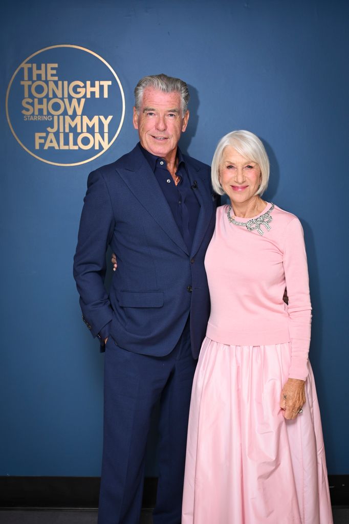 Pierce Brosnan and Helen Mirren 