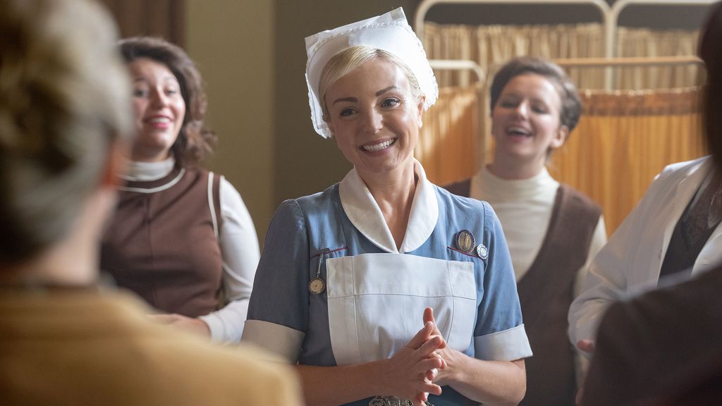 Helen George as Nurse Trixie Franklin in Call The Midwife