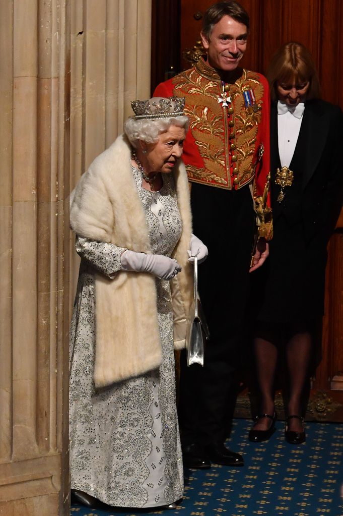 David Cholmondeley, Marquess of Cholmondeley, pictured with the late Queen in 2019