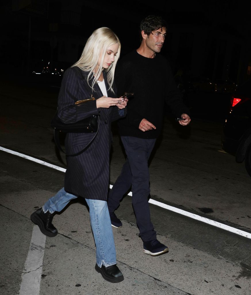 Ashley Benson and Brandon Davis are seen on May 17, 2023 in Los Angeles, California