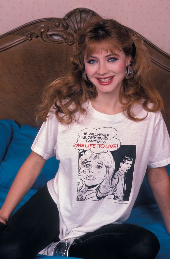 Andrea Evans poses for a portrait circa 1984