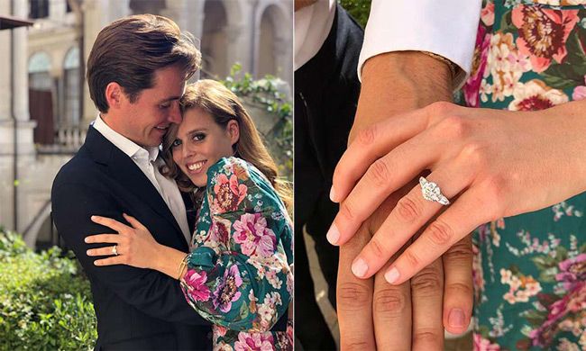 princess beatrice engagement ring photo