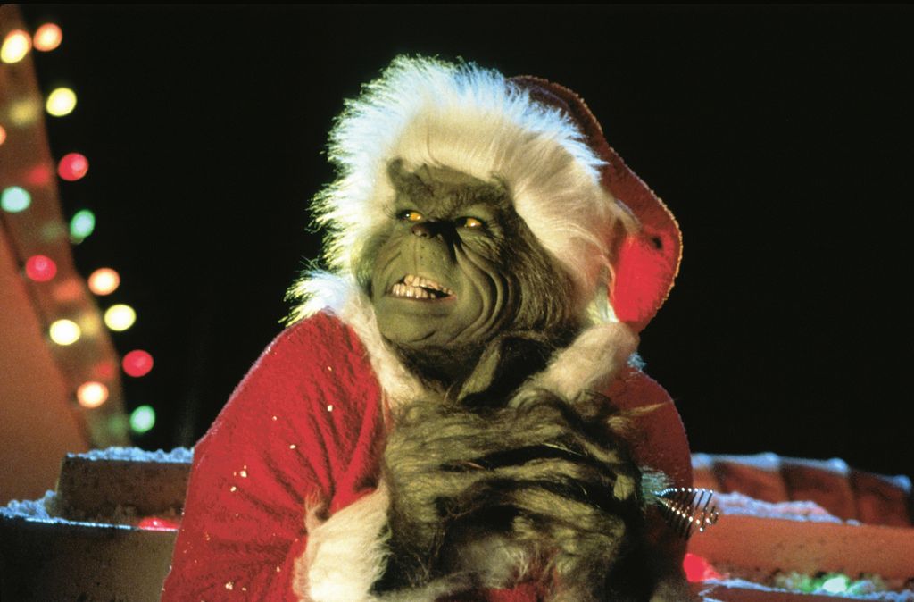 Jim Carrey as The Grinch