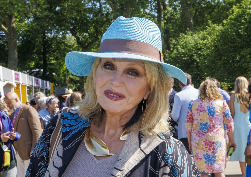 Joanna Lumley Chelsea Flower Show