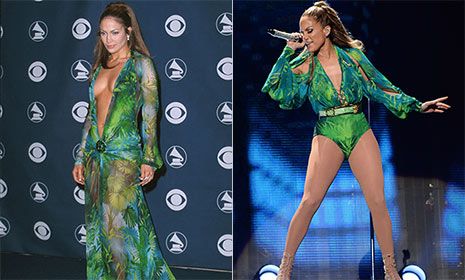 Jennifer Lopez in versace