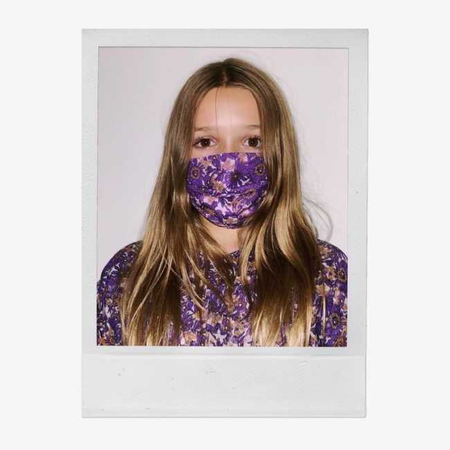 harper beckham purple face mask