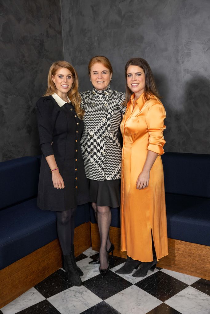 Sarah has taught her daughters Beatrice and Eugenie to be breast aware