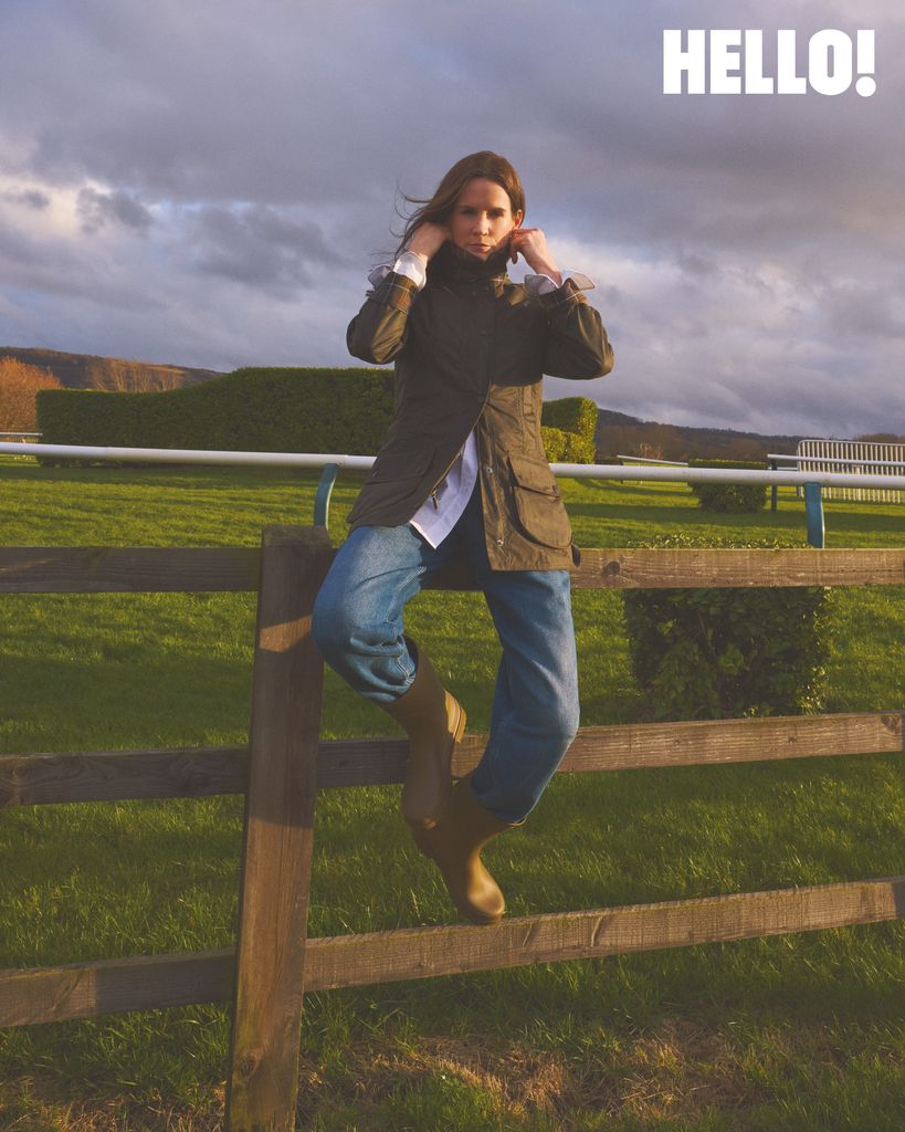 The new ambassador for Cheltenham Ladies Day is tight‑lipped about her own outfit plans. “Nothing can be revealed yet. Top secret. Not that much effort usually goes into thinking about what I wear, but I’ve already started thinking I need to have my outfits in order.”