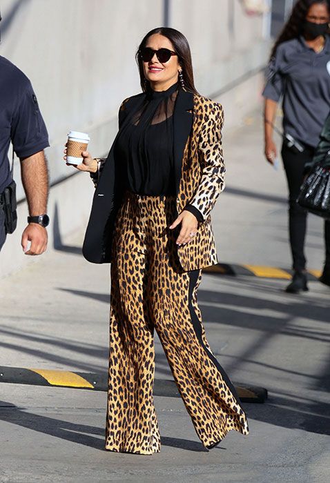 salma hayek leopard