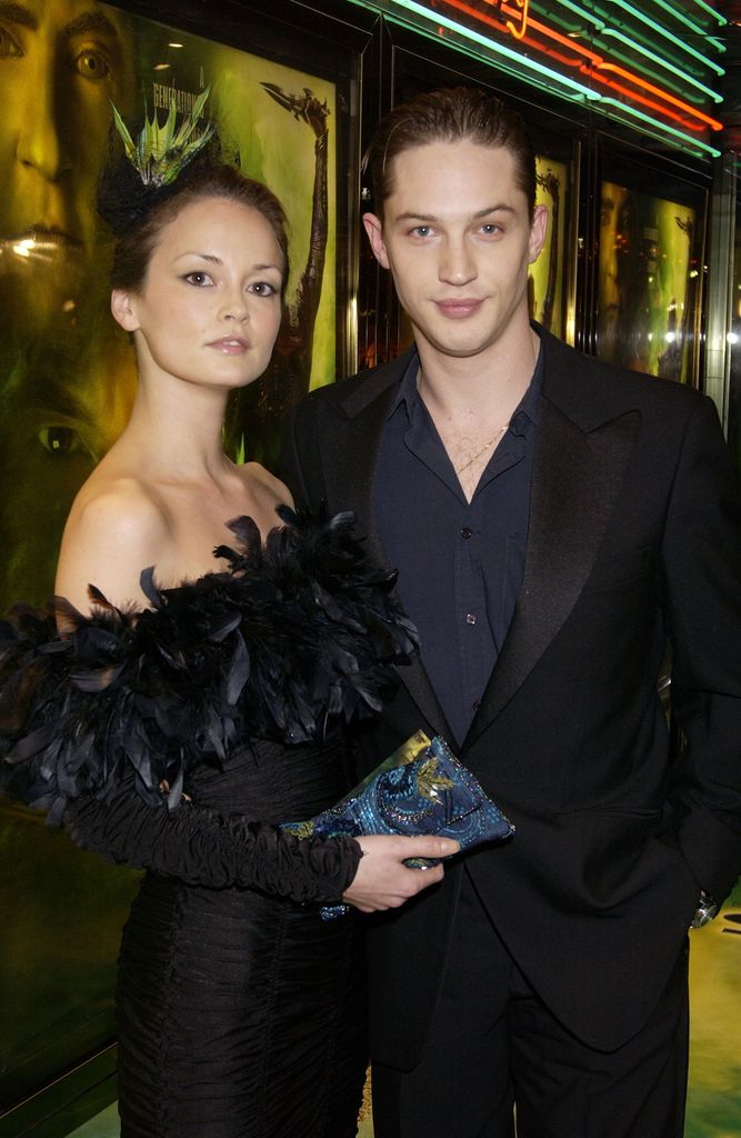 Tom Hardy and Sarah Ward at the premiere of Star Trek: Nemesis in 2002
