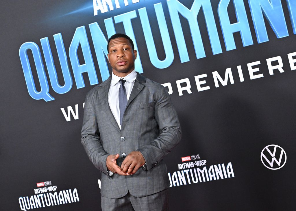 Jonathan Majors at the Ant-Man and the Wasp Quantumania premiere