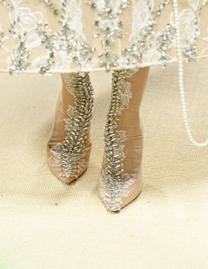 Sarah Jessica Parker's incredible embellished heels