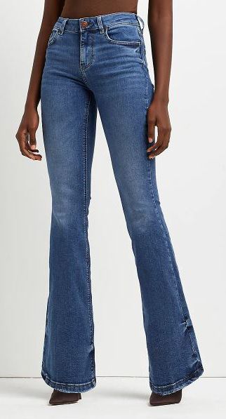 Bullet Blues Celeb Style: Victoria Beckham Rocks Women's Flared Jeans