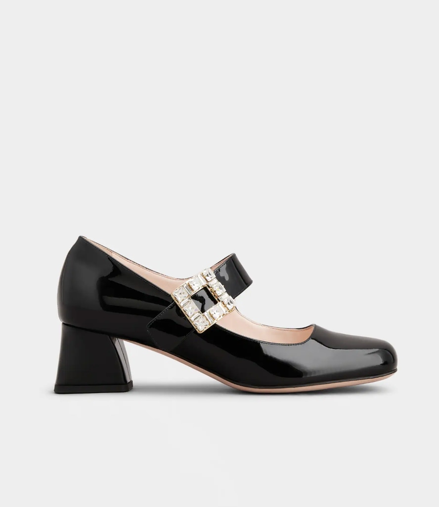 Très Vivier Mary Jane Pumps in patent leather
