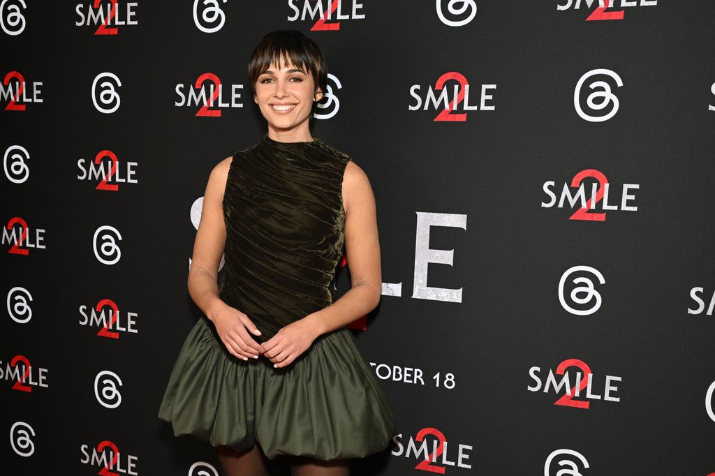 Naomi Scott attends Meta x "Smile 2" Spooky Season at the Paramount Pictures Screening Room on October 16, 2024, in New York, New York.