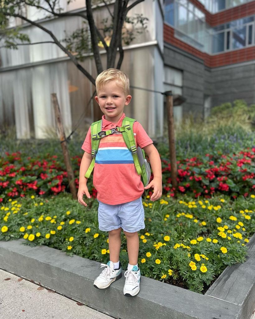Dylan Dreyer's middle son was off to preschool