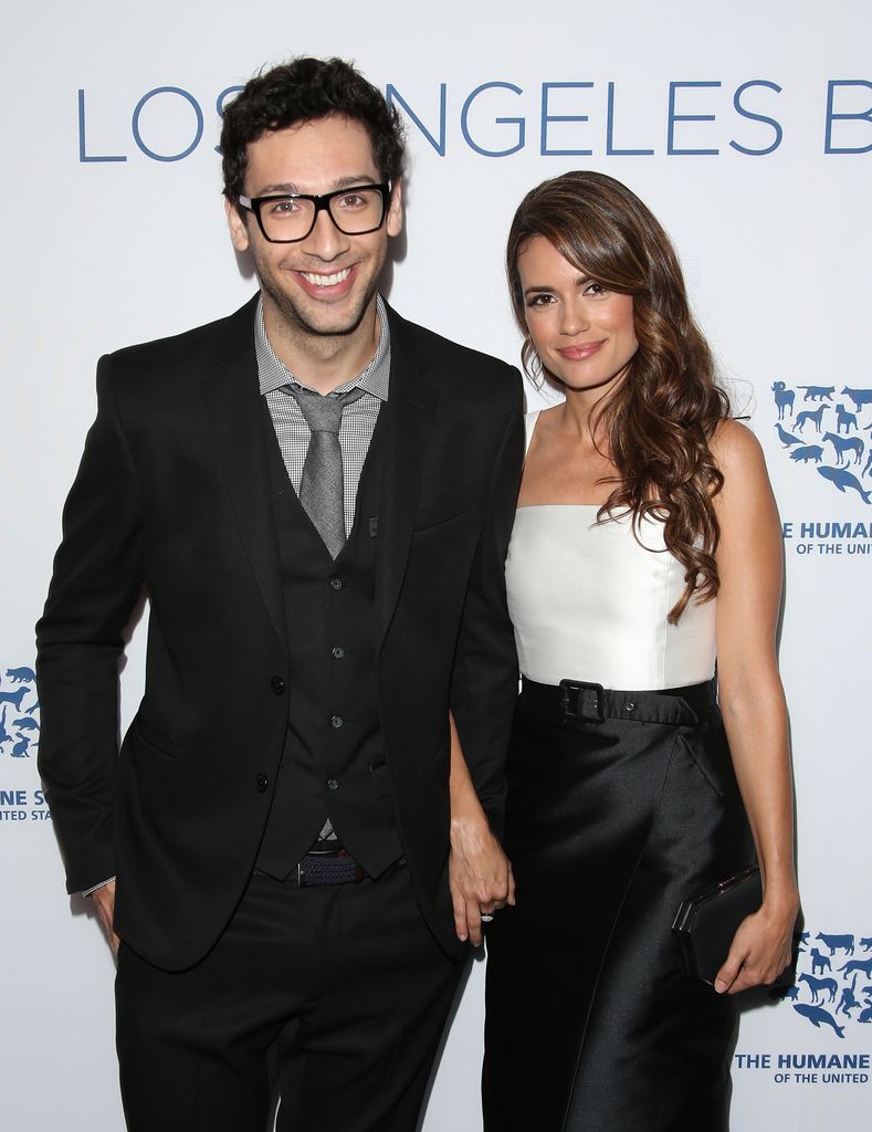 Torrey DeVitto and Rick Glassman attend The Humane Society Of The United States' Los Angeles Benefit Gala at the Beverly Wilshire Hotel on May 16, 2015 in Beverly Hills, California