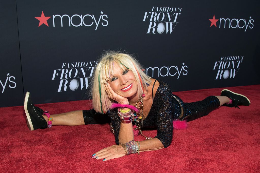 Fashion designer Betsey Johnson attends Macy's Fashion's Front Row during September 2016 New York Fashion Week at The Theater at Madison Square Garden on September 7, 2016 in New York City