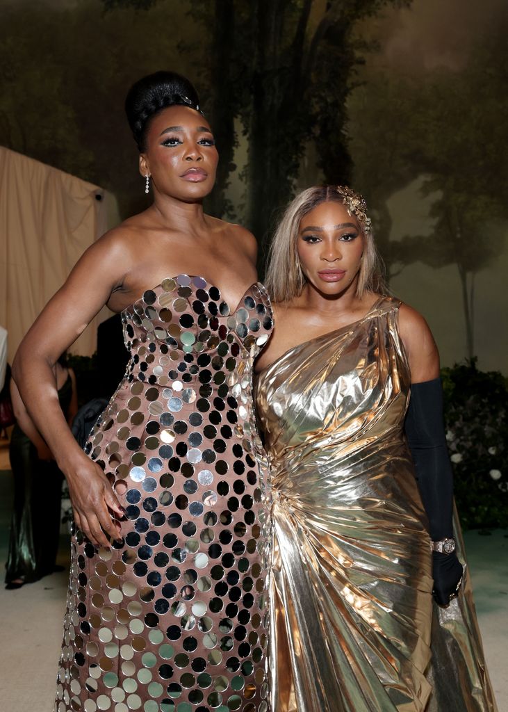 photo of venus and serena williams 2024 met gala