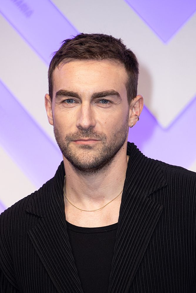 Tom Austen on the red carpet during the Series Mania Festival