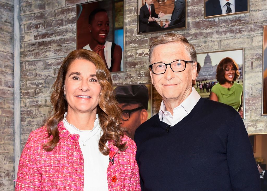 Bill and Melinda Gates in the CBS Toyota Greenroom before their appearance on CBS THIS MORNING, Feb 12, 2019