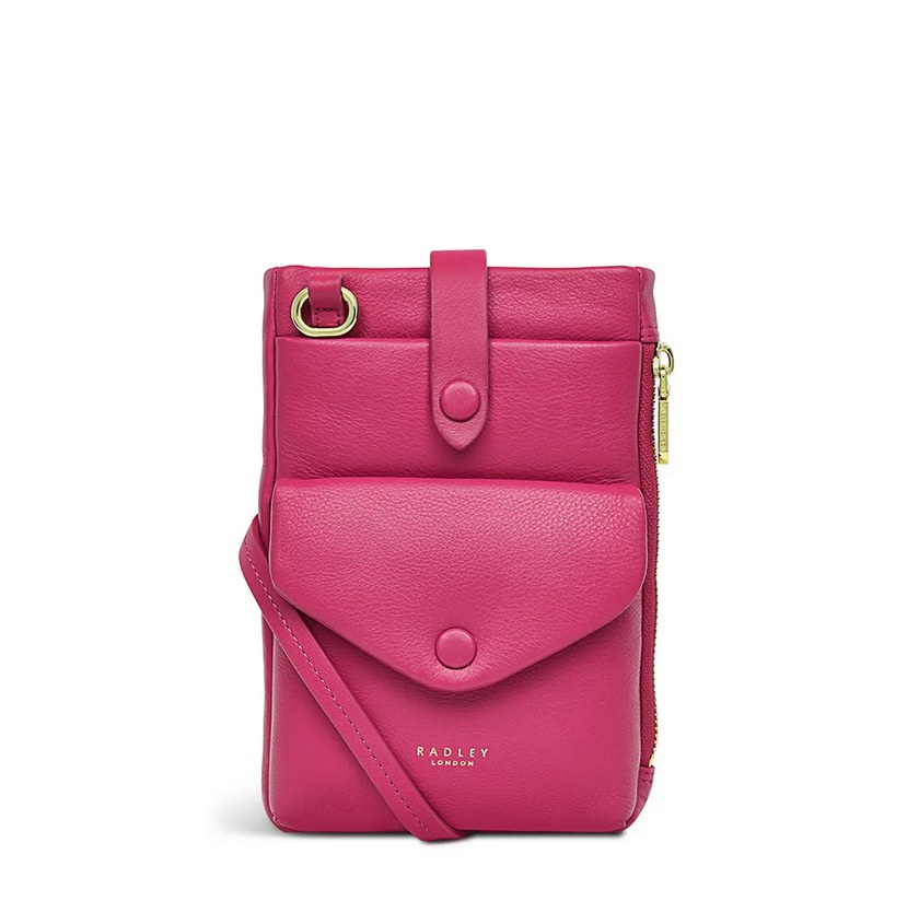 pink radley phone bag