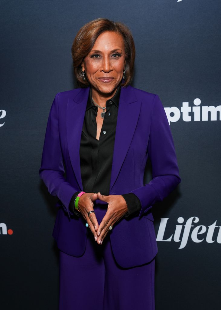 Robin Roberts at the "Voices of a Lifetime" event held at the Hard Rock Hotel New York on January 29, 2025 in New York, New York