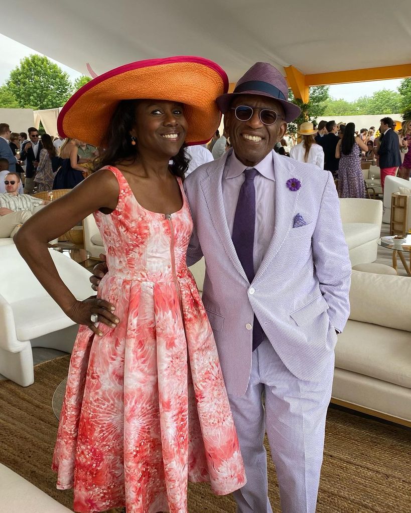 Al and Deborah enjoyed a day out at the polo
