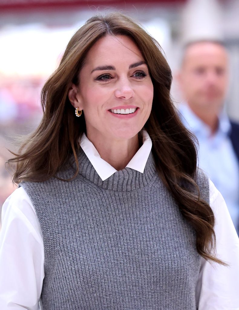 Kate Middleton in a jumper