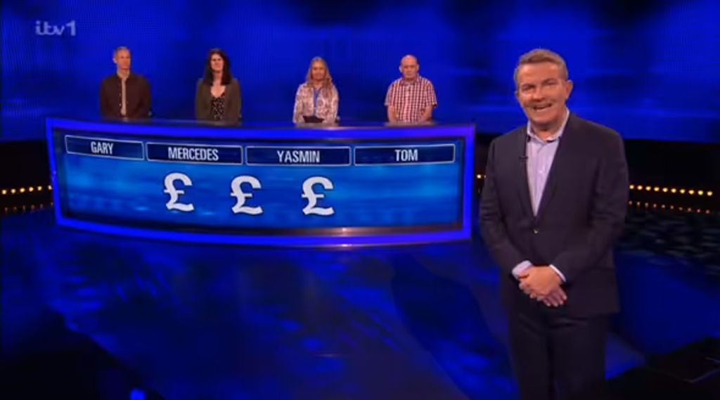 Bradley Walsh on The chase