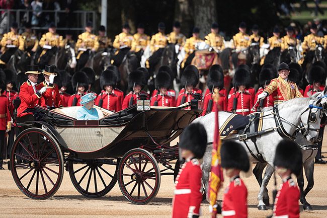 Prince Philip misses trooping the colour parade