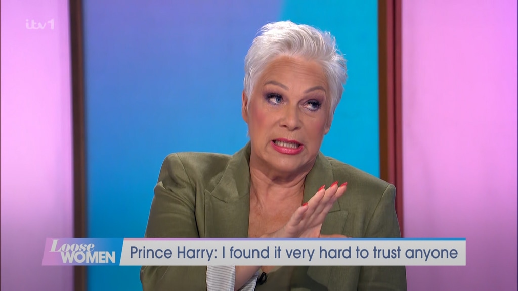 Denise Welch opened up about Prince Harry