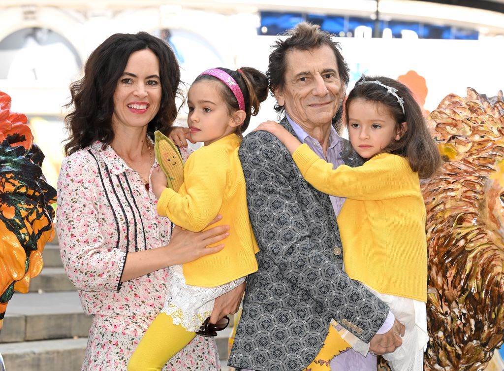 Ronnie wood sally wood gracie alice